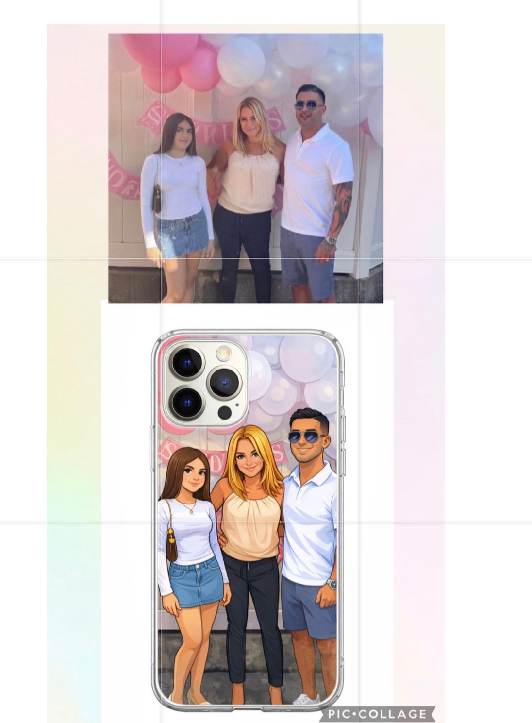 Family Cartoon Case